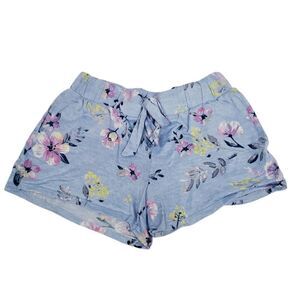 Jockey Luxe Lounge Floral Pajama Shorts Small